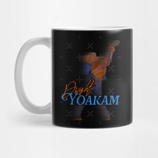 Dwight Yoakam Retro Country Icon Tribute Mug